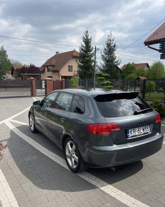 Audi A3 cena 18500 przebieg: 228000, rok produkcji 2006 z Kraków małe 79